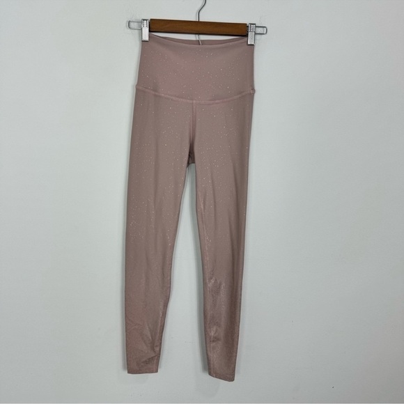 Beyond Yoga Alloy Ombré Metallic High Rise Leggings Pink Gold Alloy Size Small - Picture 3 of 12